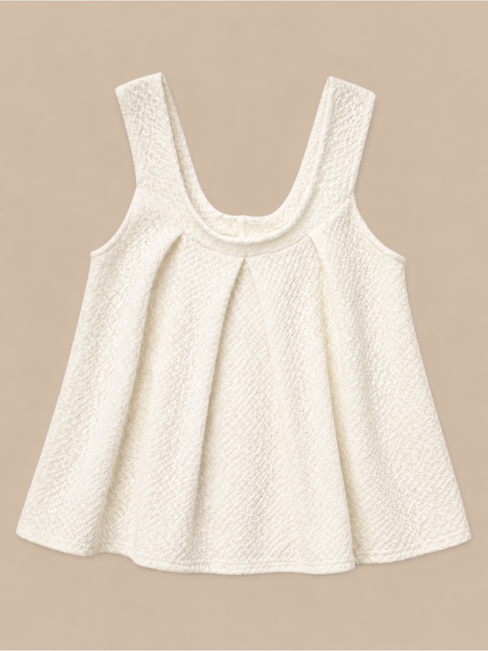 Free People Priscilla Off Shoulder Top Ivory Textured Babydoll M